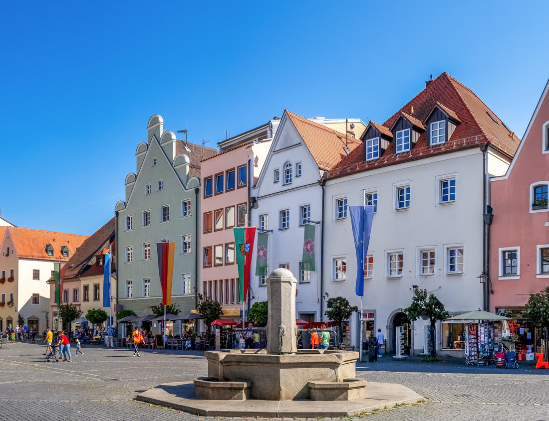 Noah Jigsaw Puzzle Historic town hall in pastures in the Upper Palatinate, Bavaria, Germany 1000 pieces