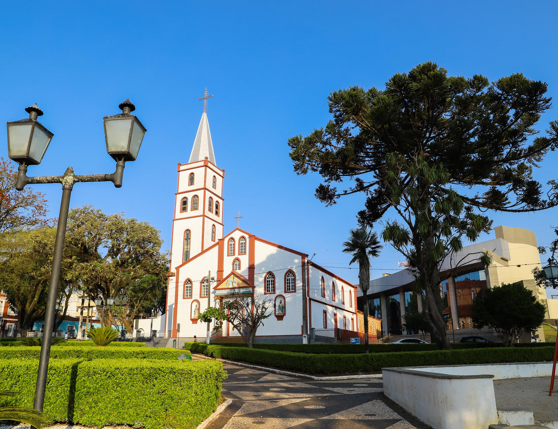 Noah Jigsaw Puzzle Guarapuava, Paraná, Brazil - Facade of the Cathedral Nossa Senhora de Belém, is a historic Catholic church in the city of Guarapuava, southern Brazil 1000 pieces