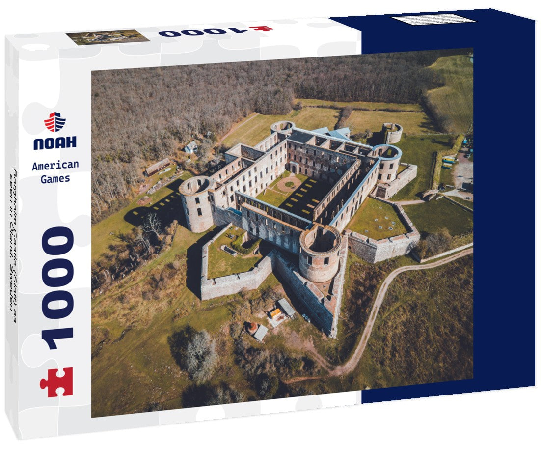 Noah Jigsaw Puzzle Borgholm Castle (Slott) as seen in Öland, Sweden 1000 pieces