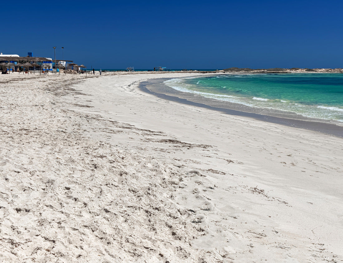 Noah Jigsaw Puzzle Beautiful view of the lagoon, the coast, the white sandy beach and the blue sea. Djerba Island, Tunisia 1000 pieces