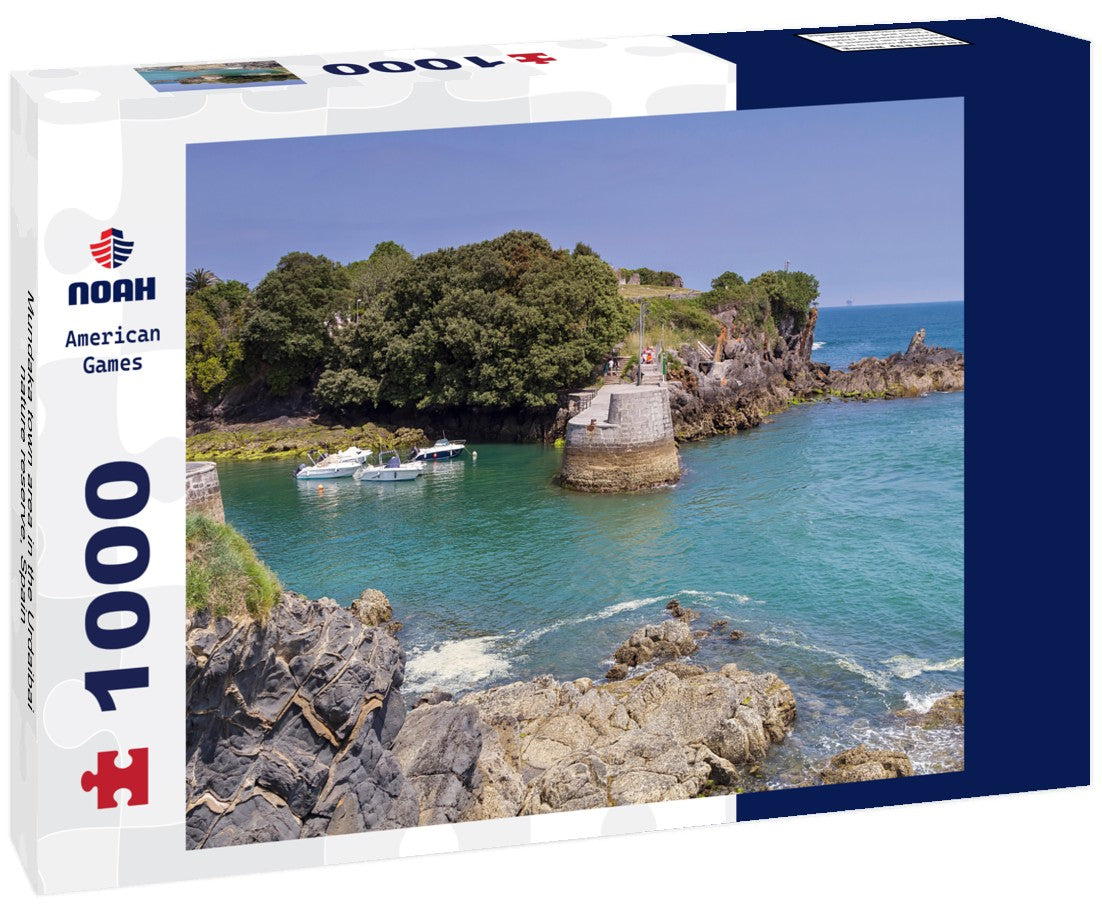 Noah Jigsaw Puzzle Mundaka town area in the Urdaibai nature reserve, Spain 1000 pieces