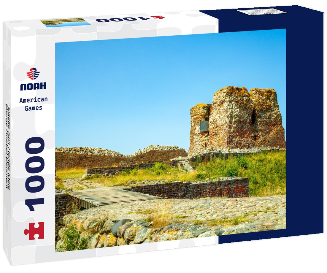 Noah Jigsaw Puzzle Castle ruin Ronde Mols Bjerge Knebel Denmark 1000 pieces