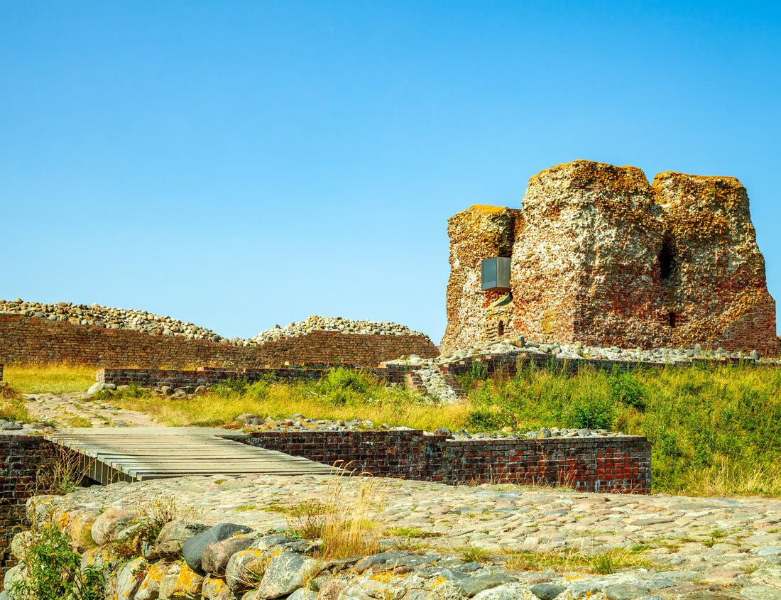 Noah Jigsaw Puzzle Castle ruin Ronde Mols Bjerge Knebel Denmark 1000 pieces