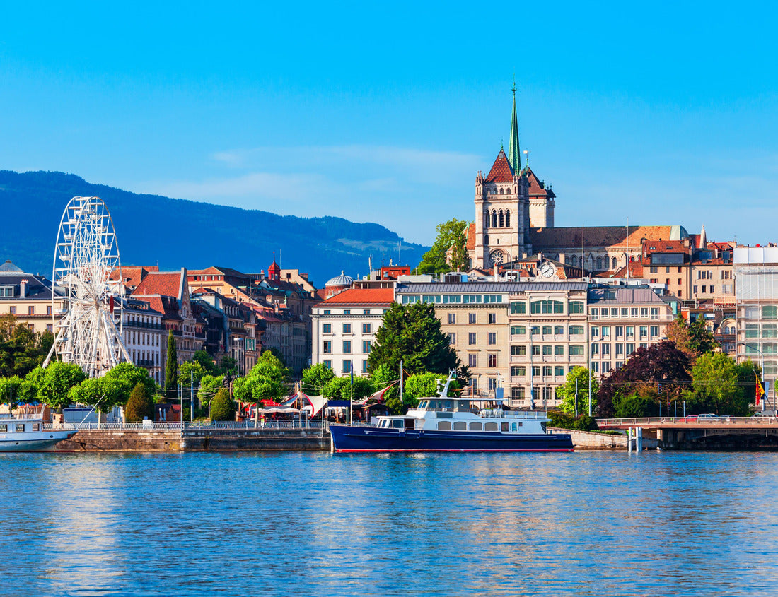 Noah Jigsaw Puzzle Geneva city panorama view 1000 pieces