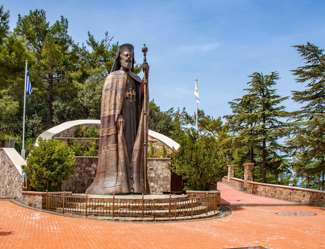 Noah Jigsaw Puzzle A memorial of Archbishop Makarios III has been erected on the top of Mount Troni, above the famous Kykkos Monastery. The beauty of the memorial is emphasized by the panorama of the Troodos Mountains 1000 pieces