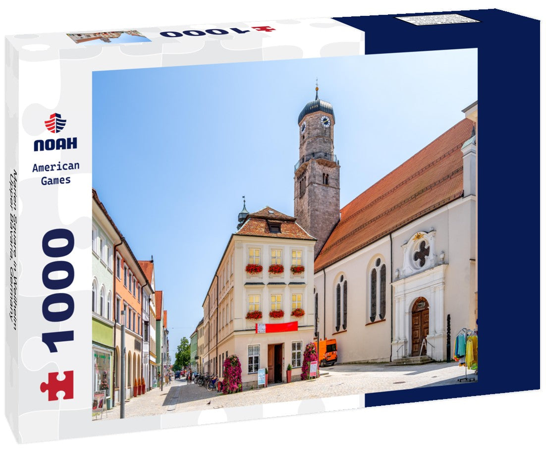 Noah Jigsaw Puzzle Marien Square in Weilheim, Upper Bavaria, Germany 1000 pieces