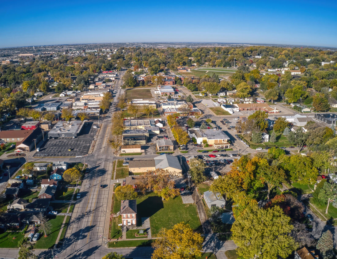 Noah Jigsaw Puzzle Aerial View of the Omaha Suburb of Bellevue, Nebraska 1000 pieces