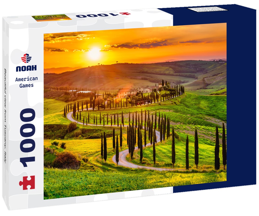 Noah Jigsaw Puzzle Beautiful view from Tuscany, Italy 1000 pieces