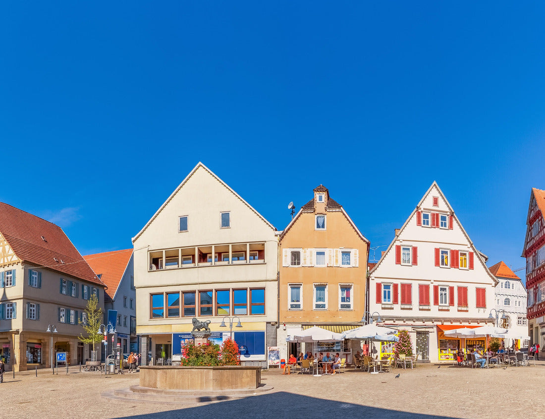 Noah Jigsaw Puzzle Market square in Vaihingen an der Enz, Baden-Württemberg, Germany 1000 pieces