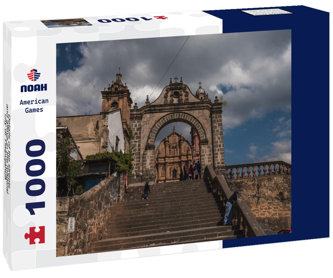 Noah Jigsaw Puzzle Details of the streets and alleys in the magical city of Tlalpujahua, Michoacán, Mexico 1000 pieces