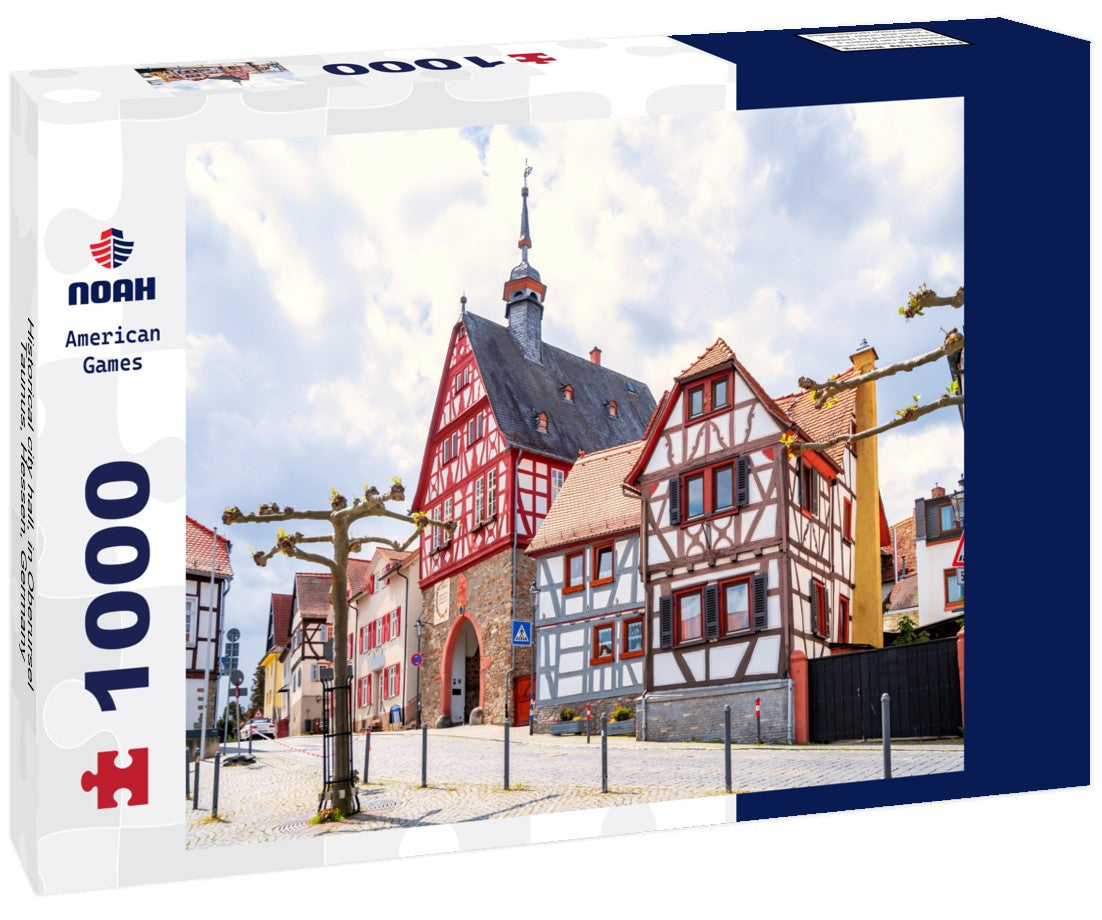 Noah Jigsaw Puzzle Historical city hall, in Oberursel, Taunus, Hessen, Germany 1000 pieces