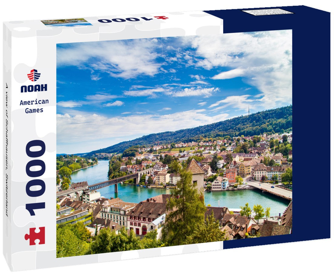 Noah Jigsaw Puzzle A view of Schaffhausen, Switzerland 1000 pieces