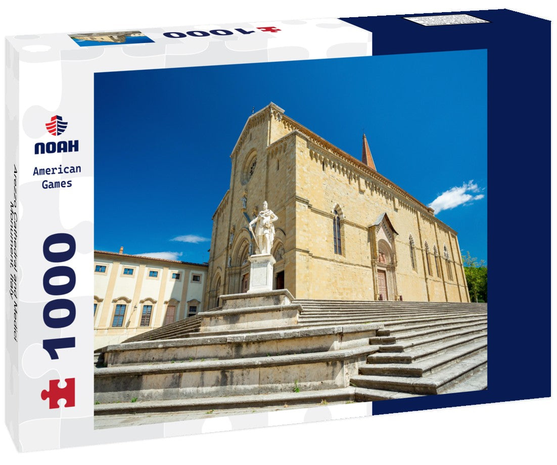 Noah Jigsaw Puzzle Arezzo Cathedral and Medici Monument, Italy 1000 pieces