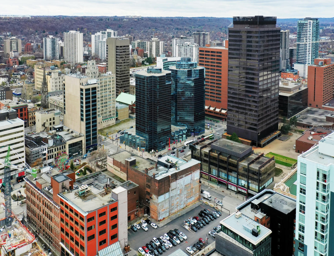 Noah Jigsaw Puzzle Aerial view of Hamilton, Ontario, Canada in late fall 1000 pieces