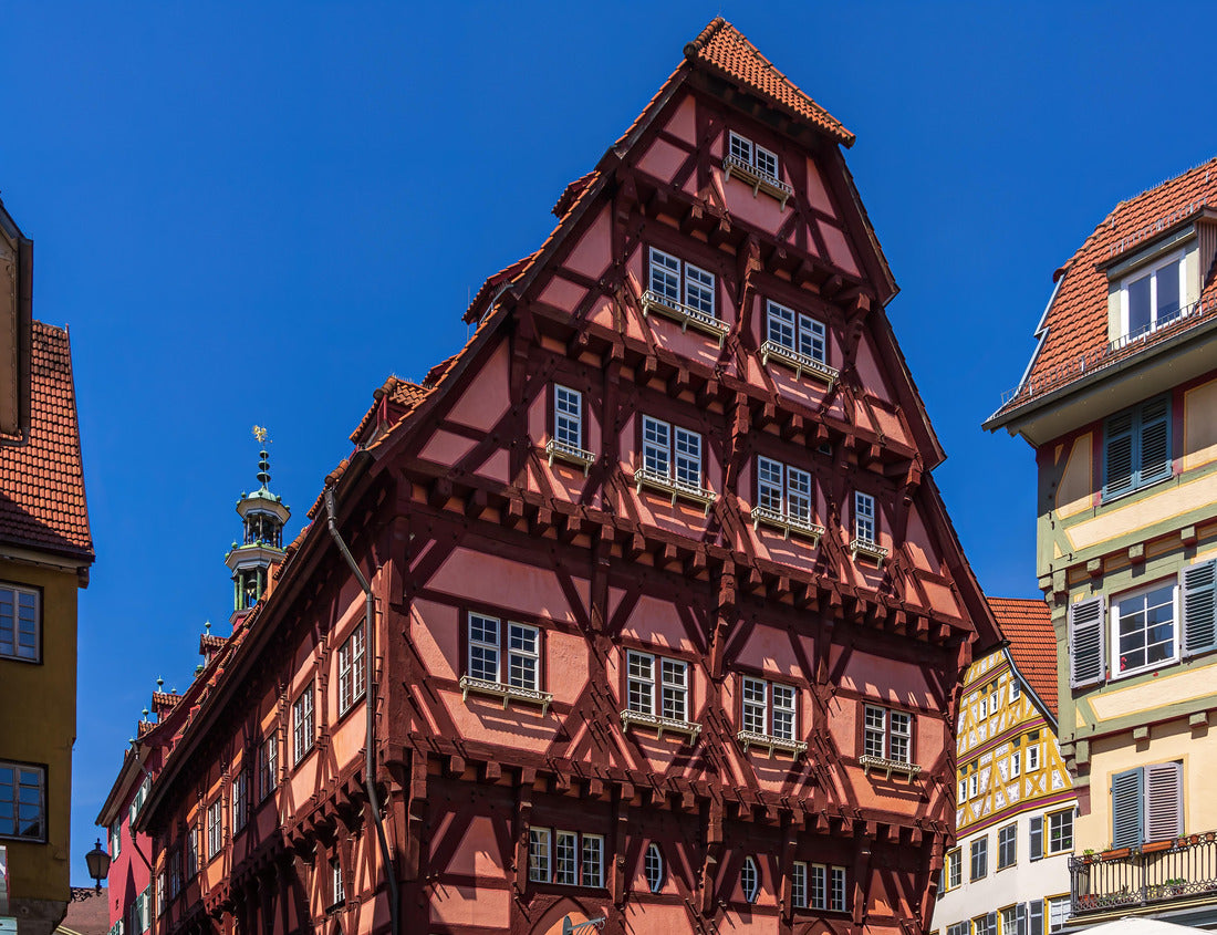 Noah Jigsaw Puzzle Gable of the half-timbered rear of the 15th-century town hall on Rathausplatz, Esslingen am Neckar, Baden-Württemberg 1000 pieces