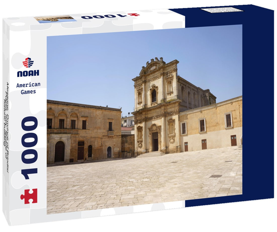 Noah Jigsaw Puzzle Mesagne, Province of Brindisi, Puglia, Italy: facade of historic building 1000 pieces