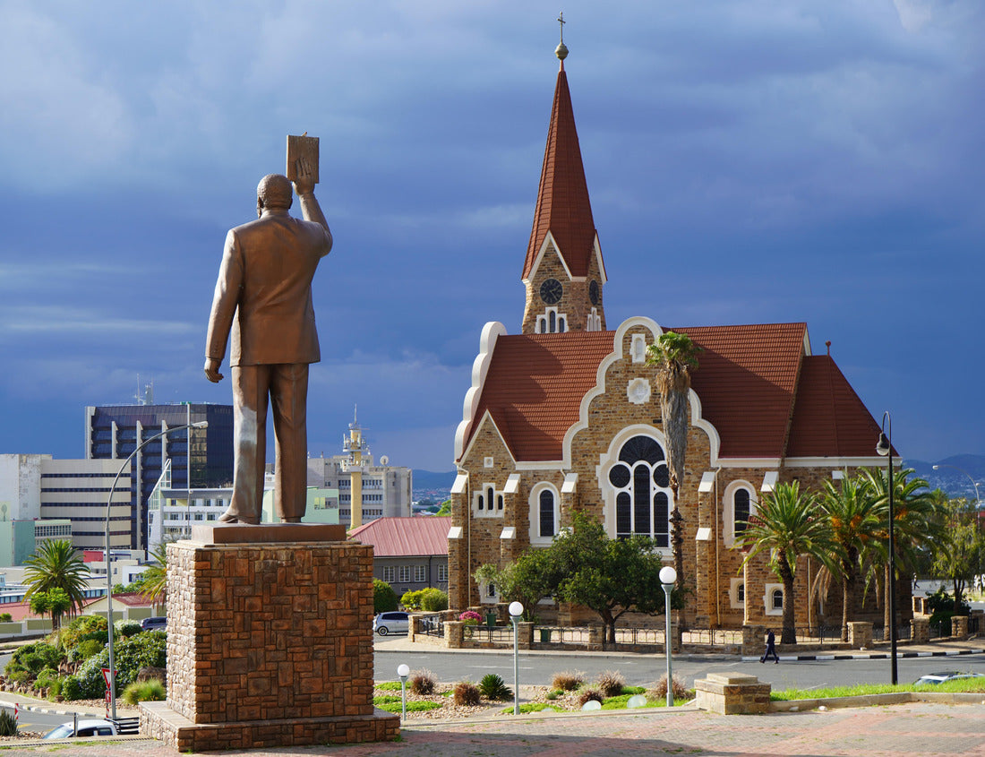 Noah Jigsaw Puzzle Landmark building of Christus Kirche, or Christ Church in Windhoek, Namibia 1000 pieces