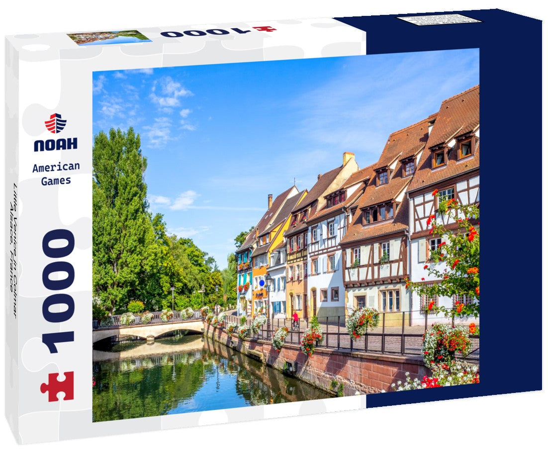 Noah Jigsaw Puzzle Little Venice in Colmar, Alsace, France 1000 pieces