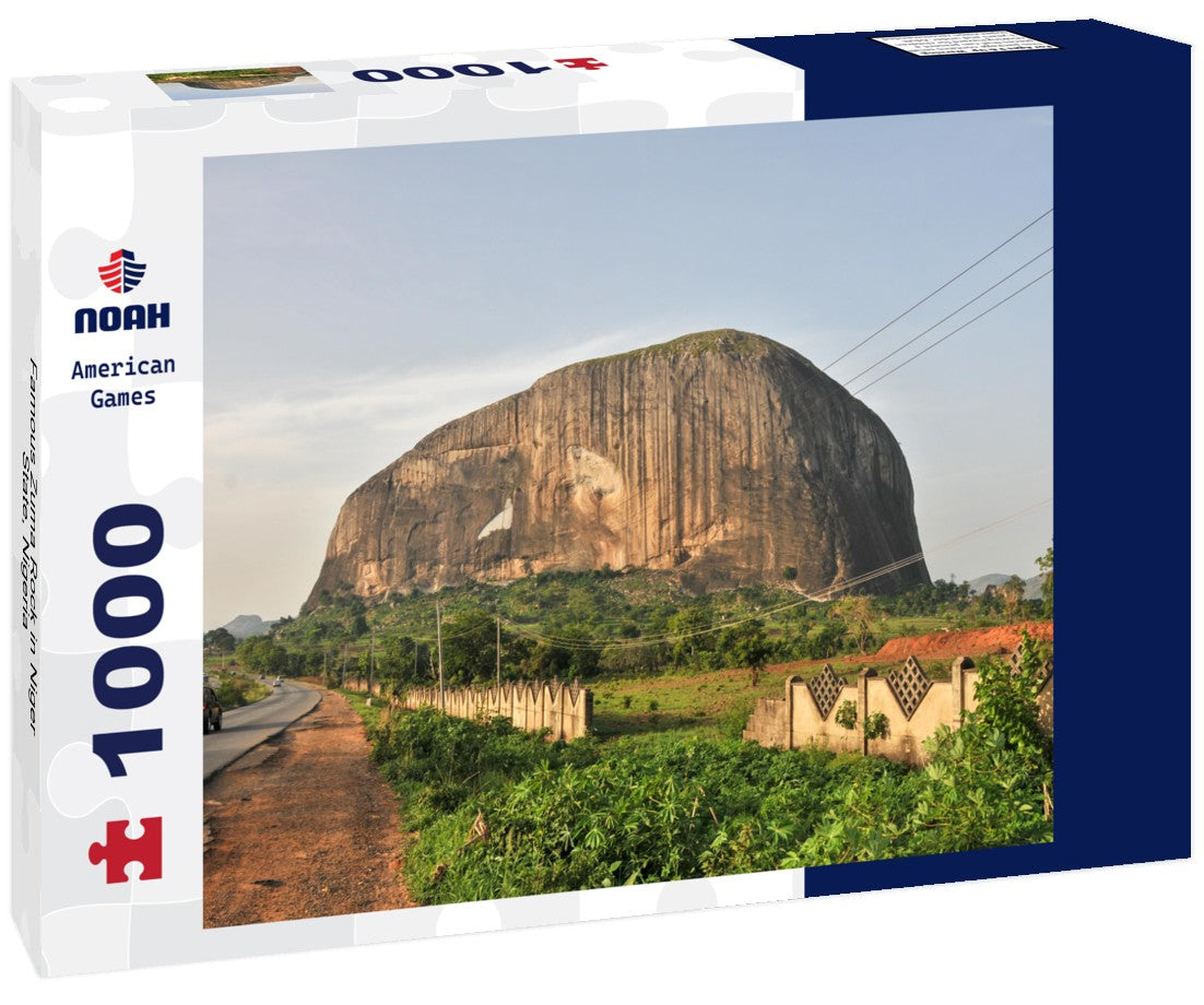 Noah Jigsaw Puzzle Famous Zuma Rock in Niger State, Nigeria 1000 pieces