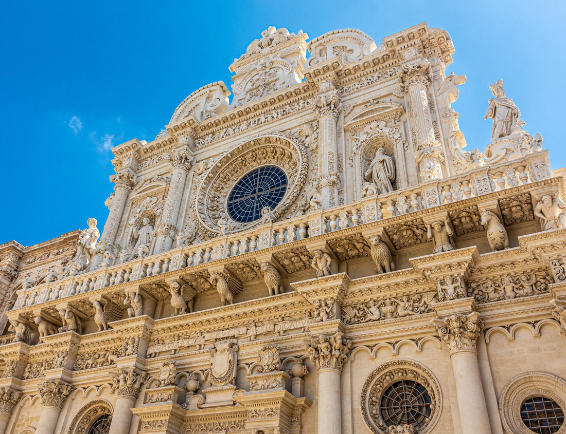 Noah Jigsaw Puzzle Beautiful baroque façade of the Church of Santa Croce, Lecce, Puglia, Italy 1000 pieces