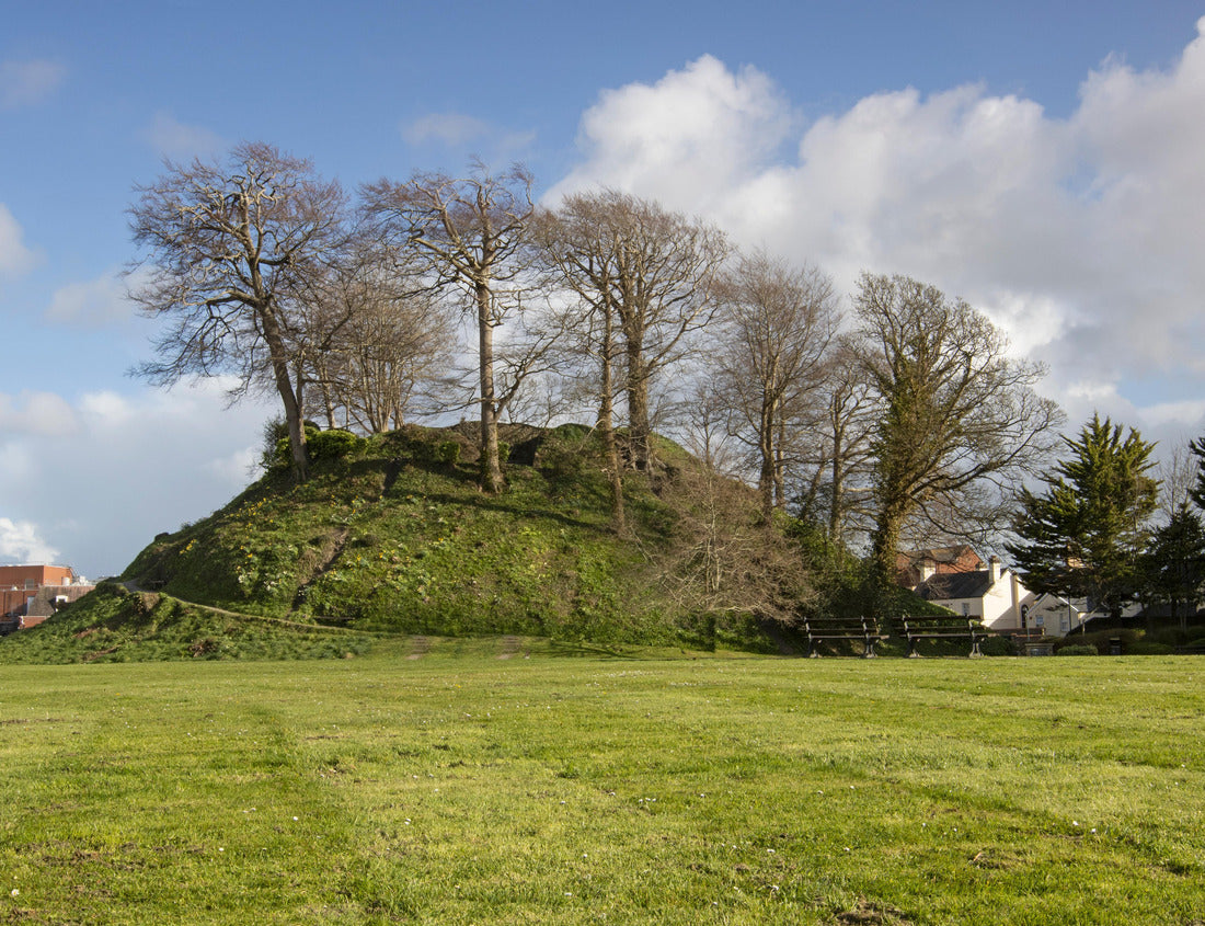 Noah Jigsaw Puzzle Barnstaple Castle's motte in North Devon, UK during winter 1000 pieces