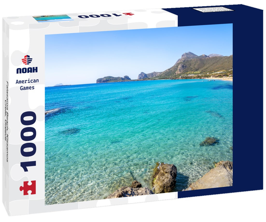 Noah Jigsaw Puzzle Falasarna Beach, Kissamos, Crete, Greece 1000 pieces