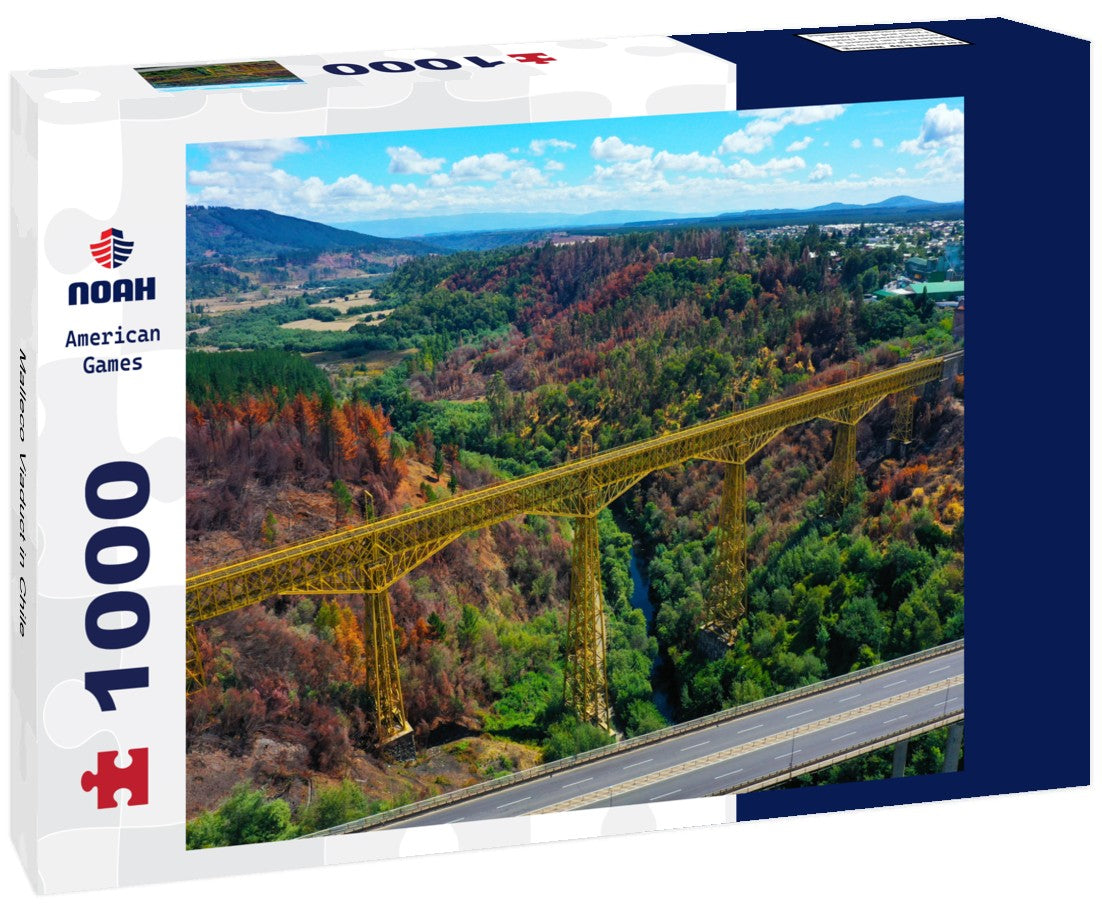 Noah Jigsaw Puzzle Malleco Viaduct in Chile 1000 pieces