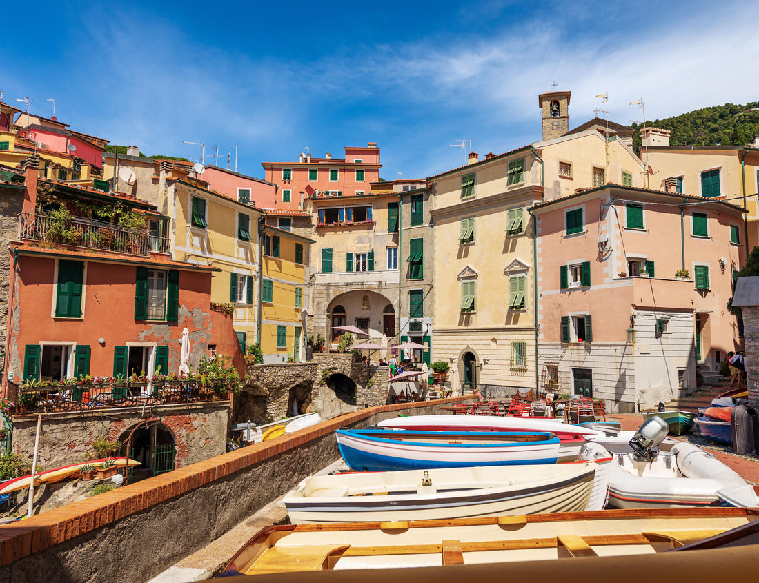 Noah Jigsaw Puzzle Marina of the small and ancient village of Tellaro. Resort on the coast of the Gulf of La Spezia, municipality of Lerici, Liguria, Italy 1000 pieces