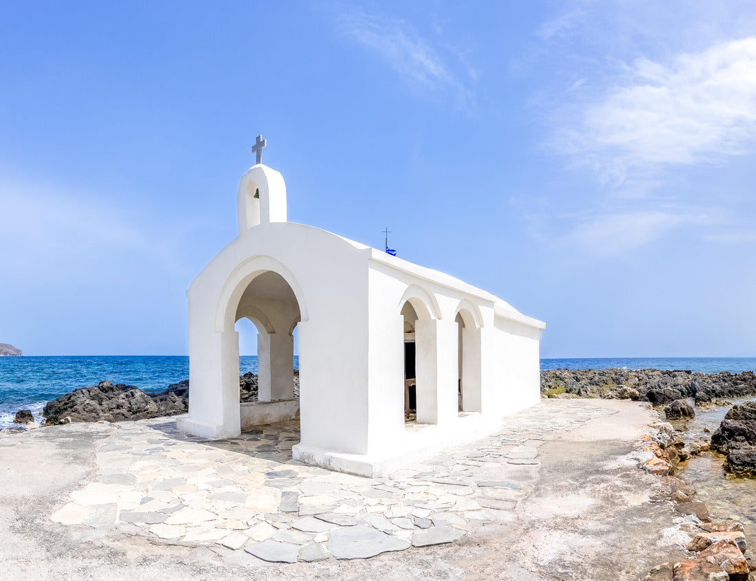 Noah Jigsaw Puzzle Agios Nikolaos Church, Georgioupoli, Iceland Crete, Greece 1000 pieces