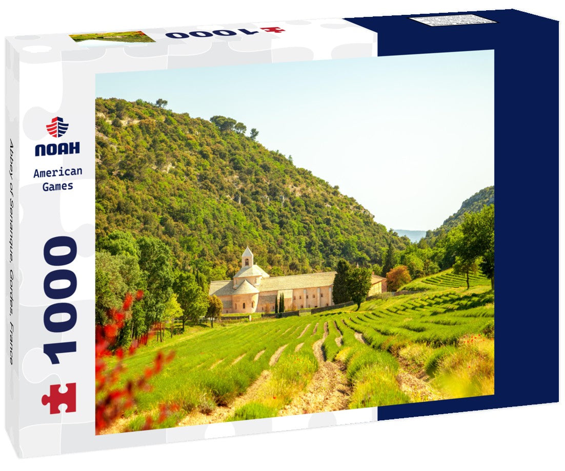 Noah Jigsaw Puzzle Abbey of Senanque, Gordes, France 1000 pieces