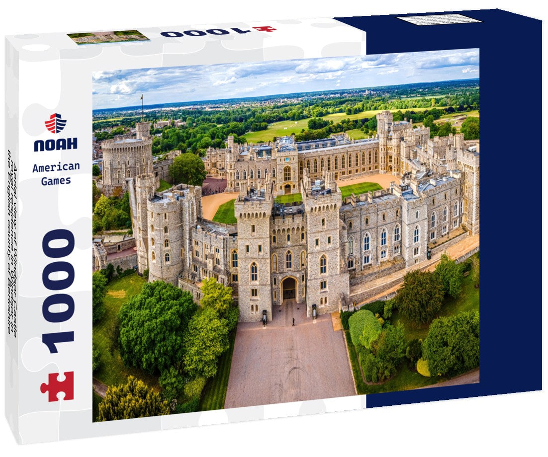 Noah Jigsaw Puzzle Aerial view of Windsor Castle, royal residence in Windsor in the English county of Berkshire 1000 pieces