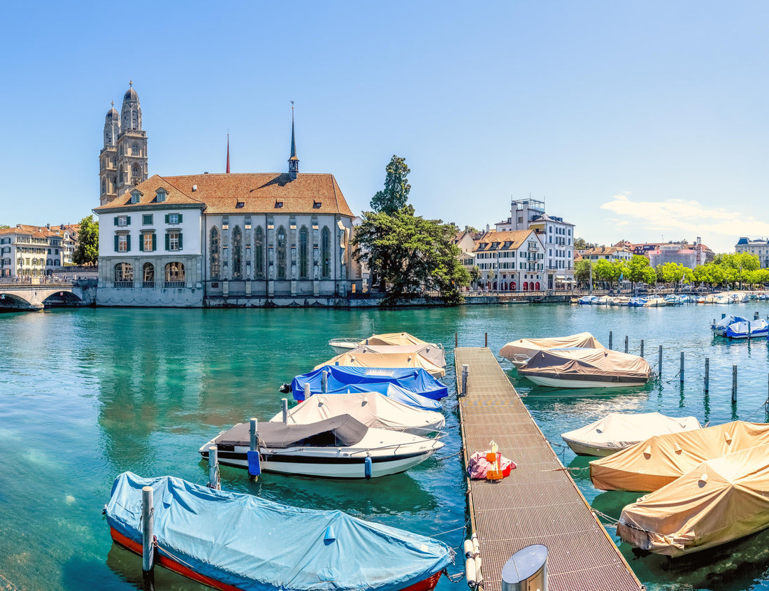 Noah Jigsaw Puzzle Grossmünster, Church in Zuerich, Switzerland 1000 pieces