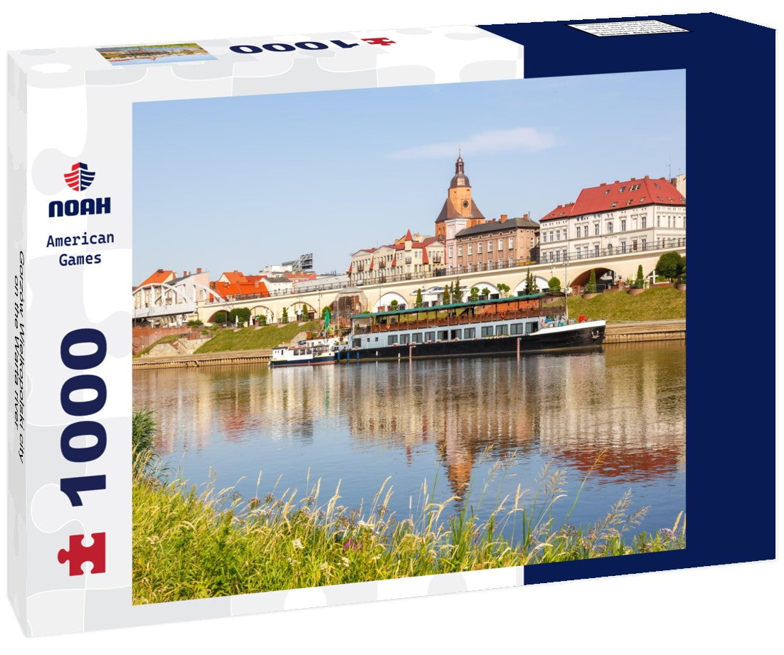 Noah Jigsaw Puzzle Gorzów Wielkopolski city on the Warta river 1000 pieces