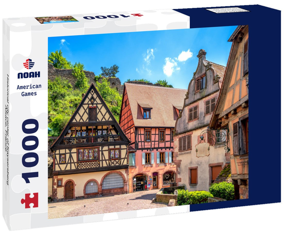 Noah Jigsaw Puzzle Historical city center of Kaysersberg, Alsace, France 1000 pieces