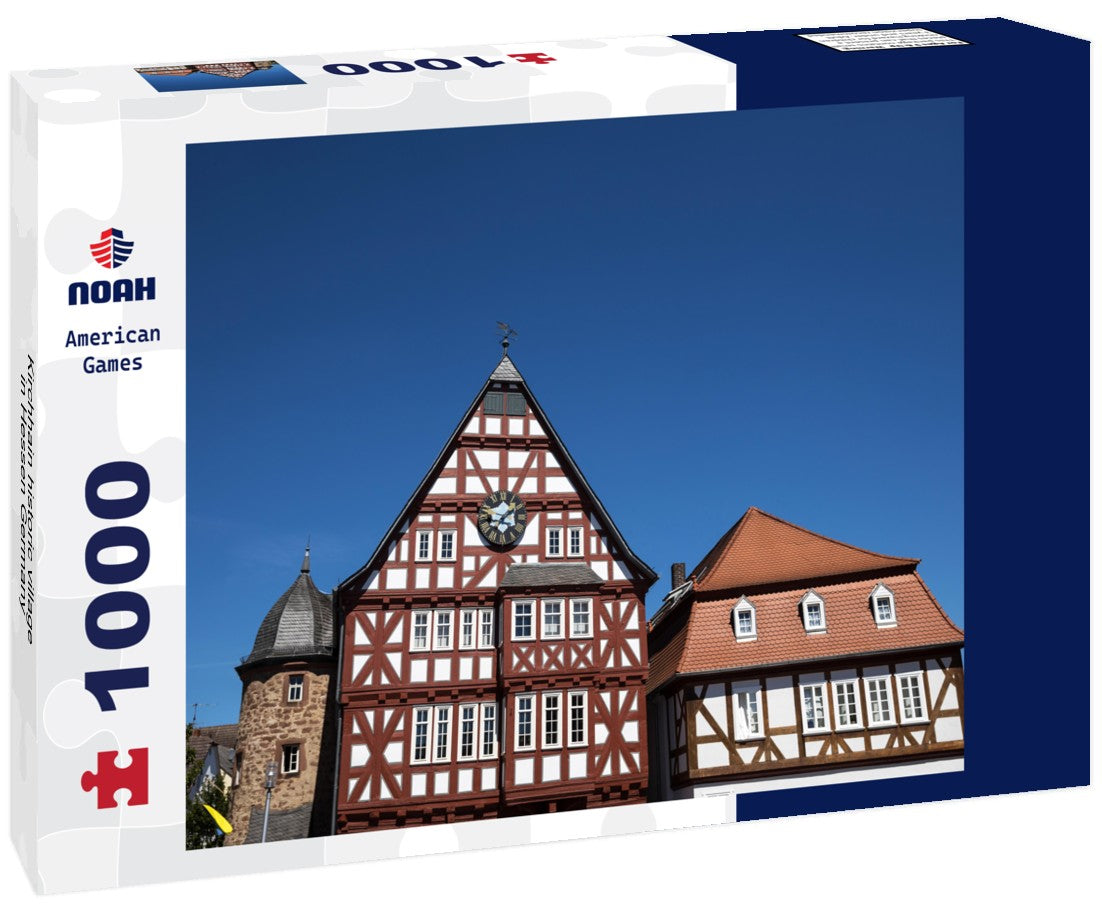 Noah Jigsaw Puzzle Kirchhain historic village in Hessen Germany 1000 pieces