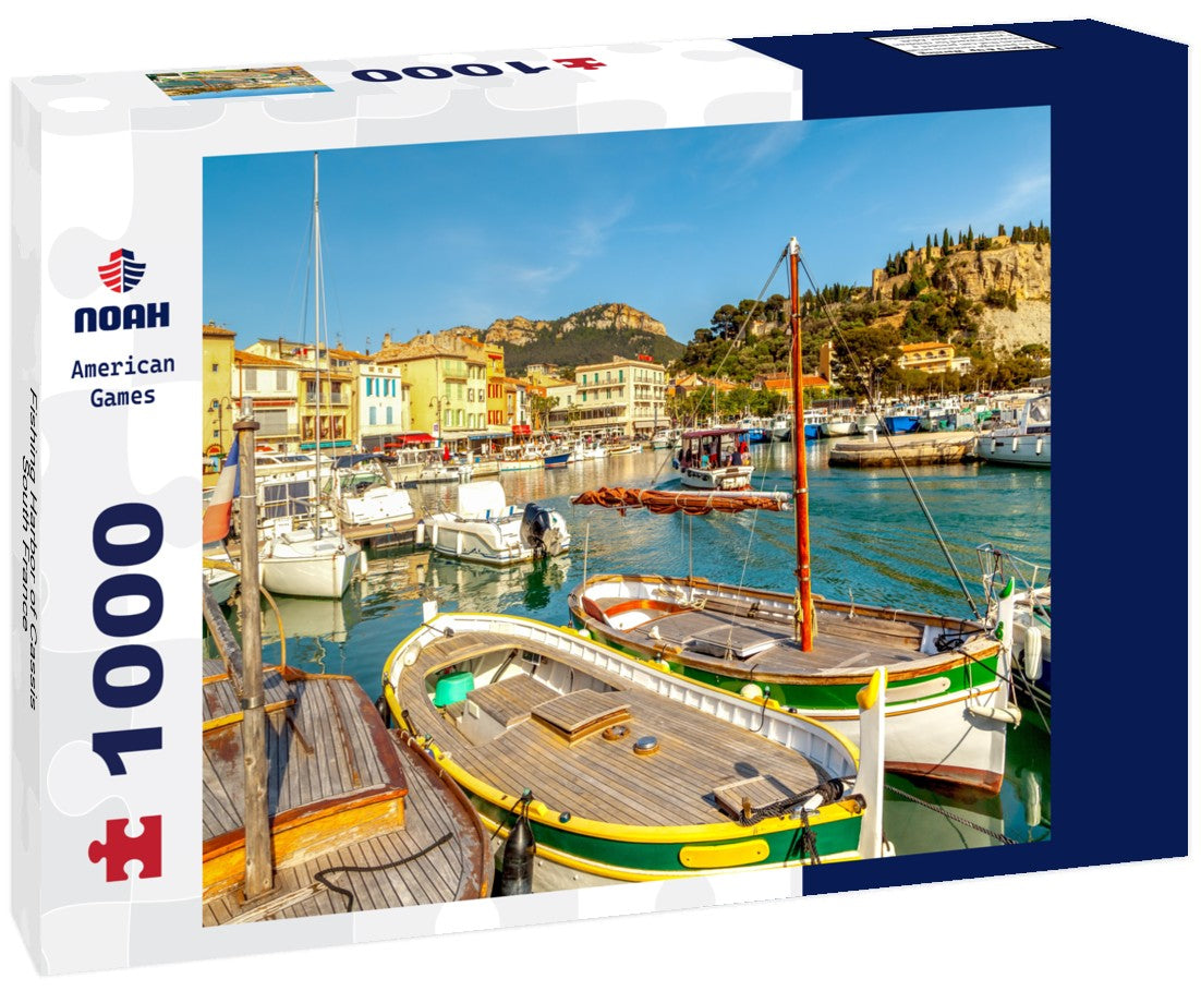 Noah Jigsaw Puzzle Fishing Harbor of Cassis, South France 1000 pieces