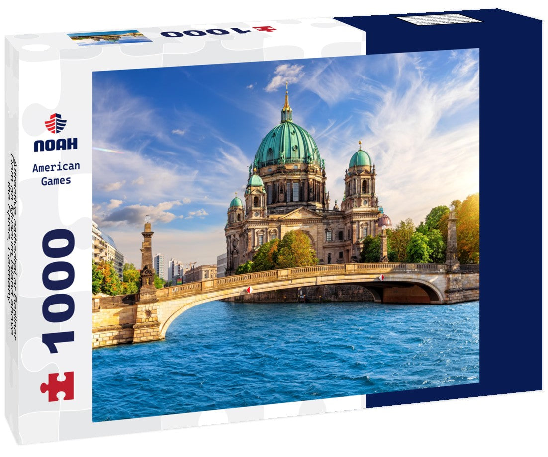 Noah Jigsaw Puzzle Attractive cathedral or Berliner Dom on Museum Island above the Spree, Germany 1000 pieces