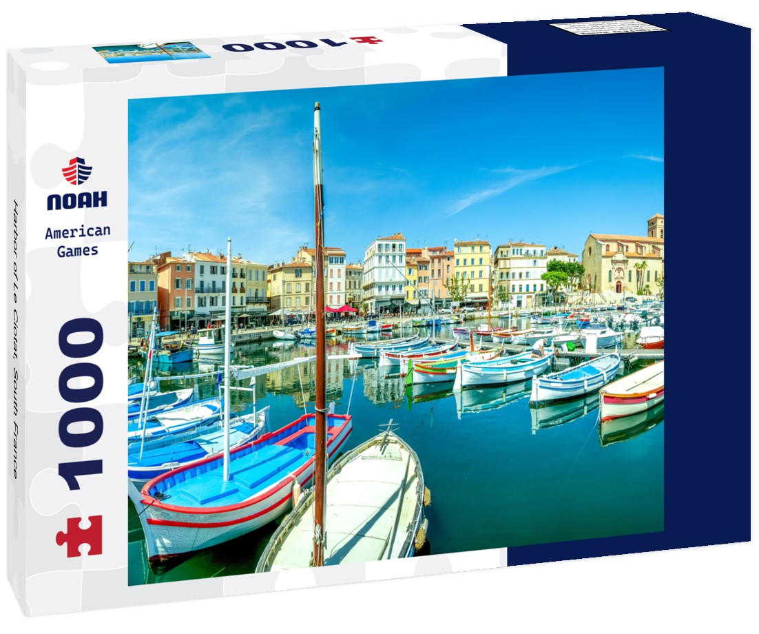 Noah Jigsaw Puzzle Harbor of Le Ciotat, South France 1000 pieces