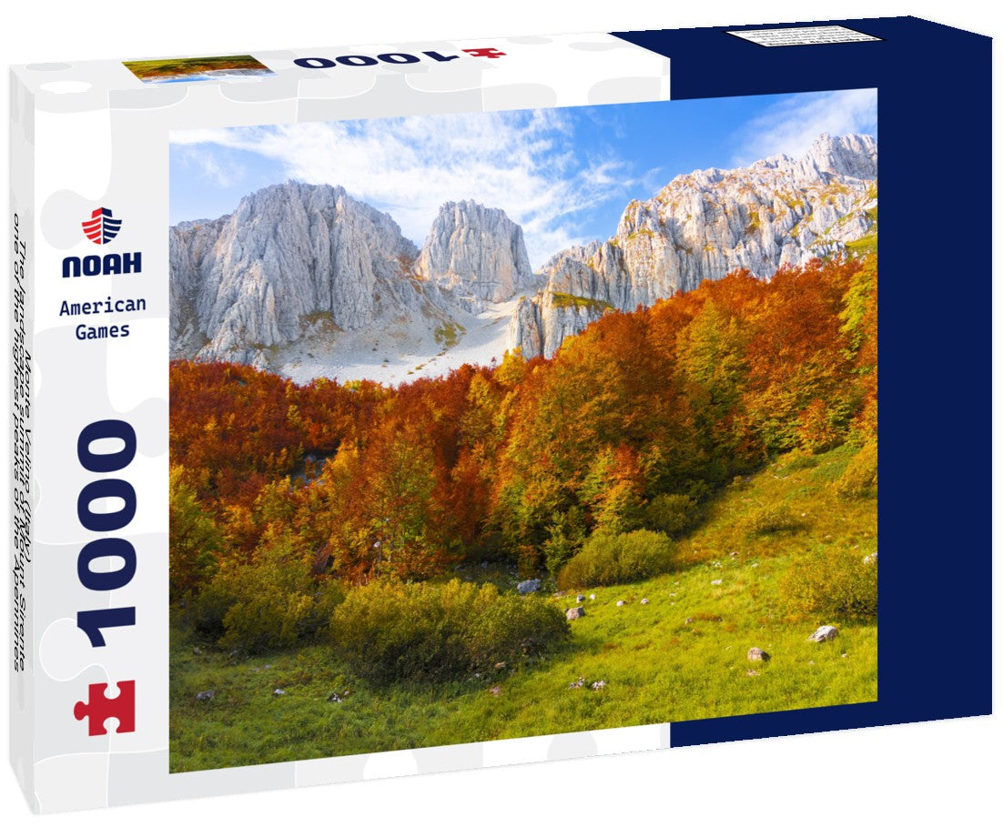 Noah Jigsaw Puzzle Monte Velino (Italy) - The landscape summit of Mount Sirente, one of the highest peaks of the Apennines in the Abruzzo region, in autumn 1000 pieces