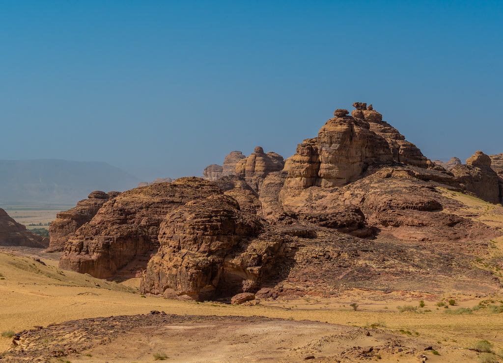 Beautiful desert landscape from Al Ula, Saudi Arabia