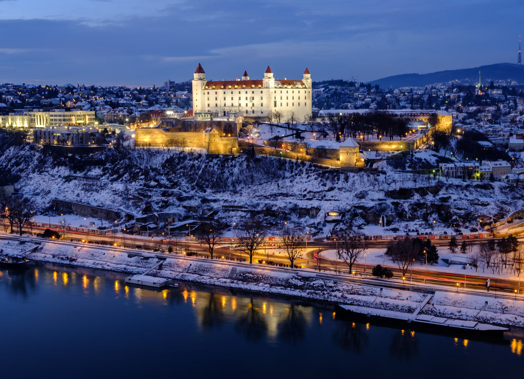 City View from Bridge, Bratislava, Slovakia