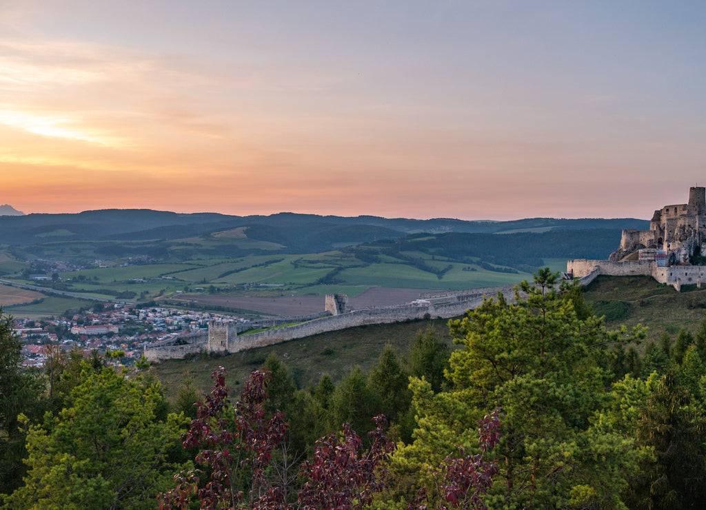 Spis castle, Slovakia Unesco World Heritage Site. The biggest castle in the central europe