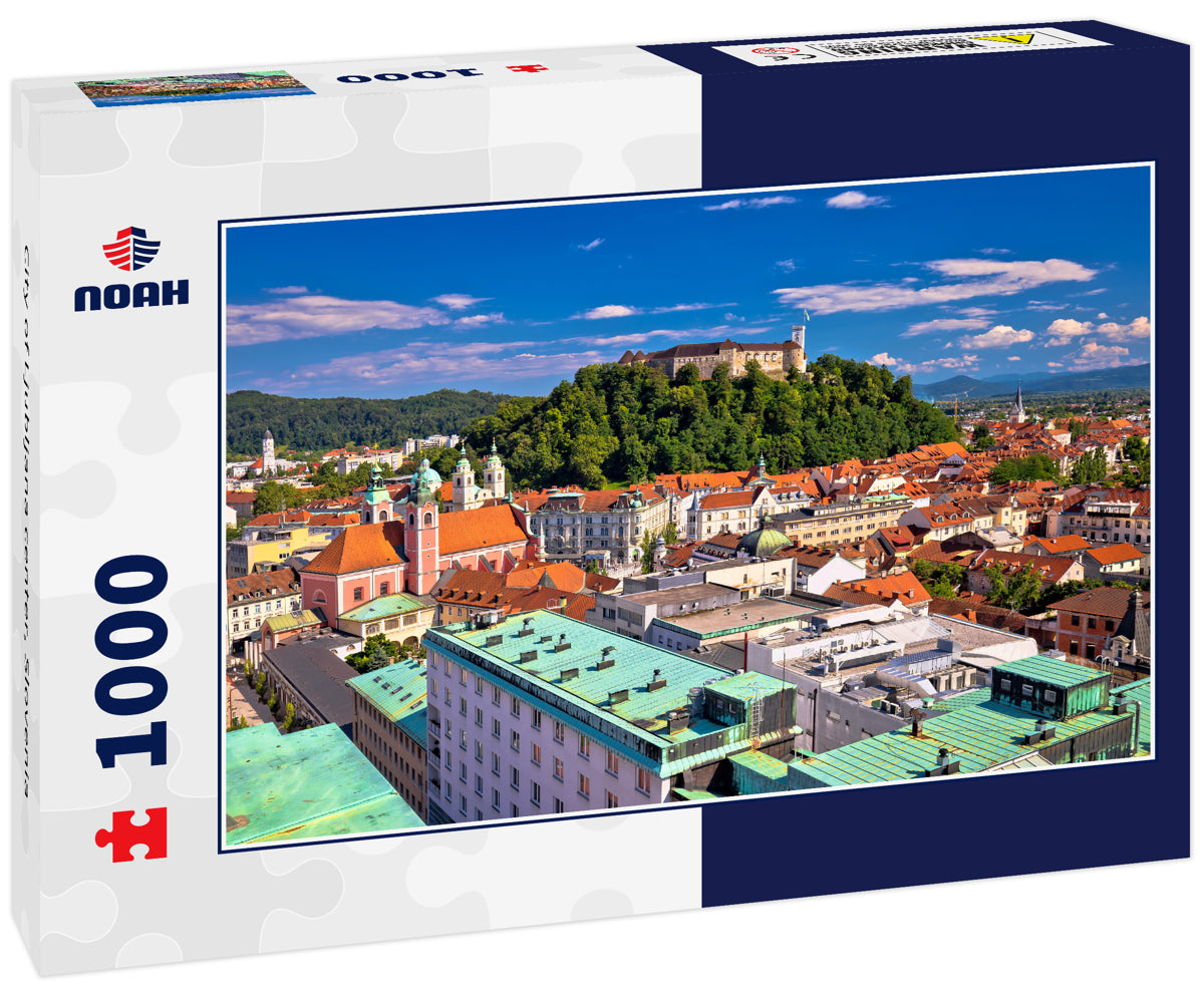 City of Ljubljana center, Slovenia