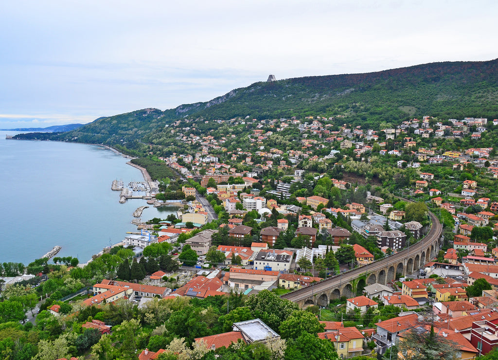View of Ankaran city, Slovenia