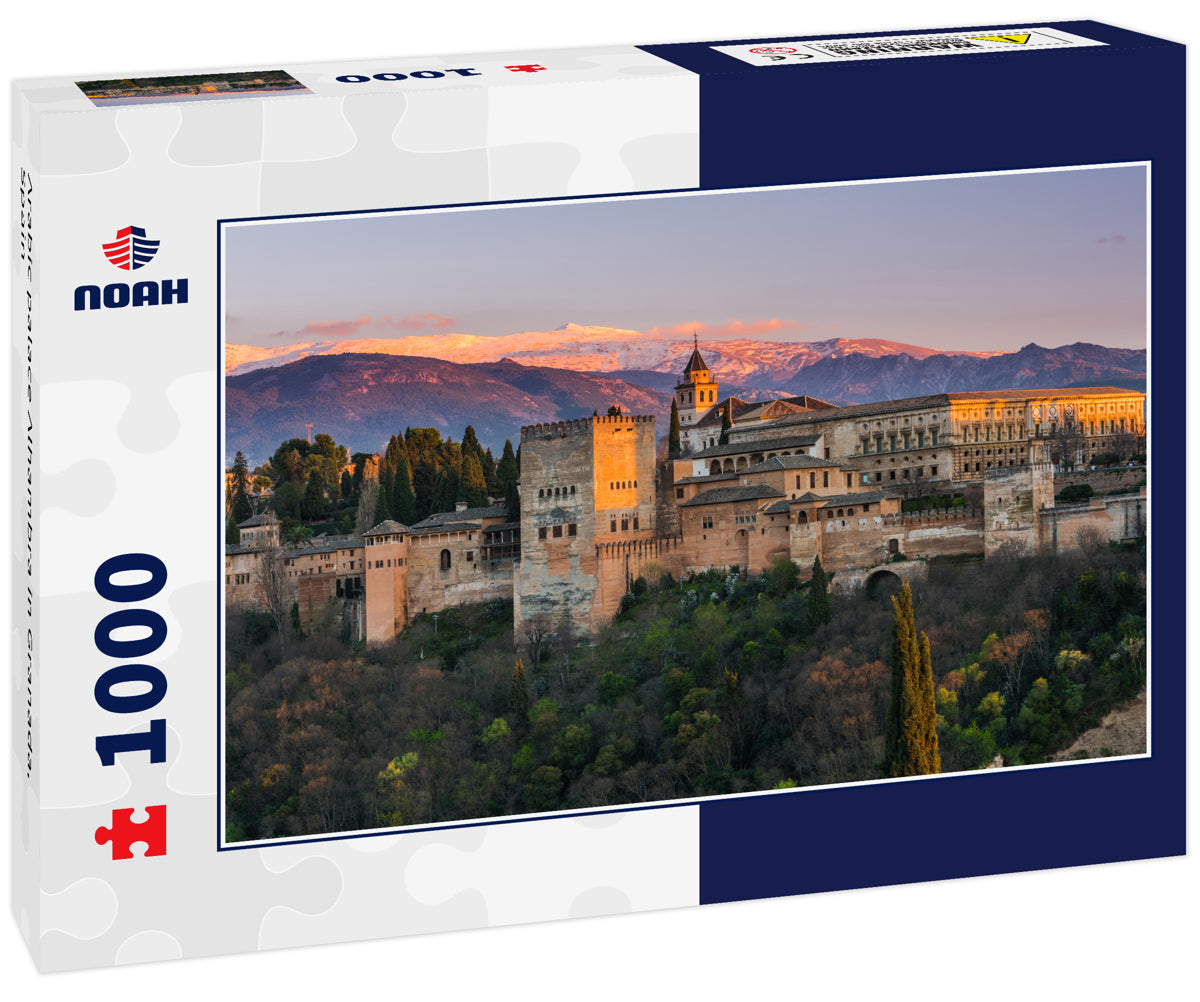 Arabic palace Alhambra in Granada, Spain