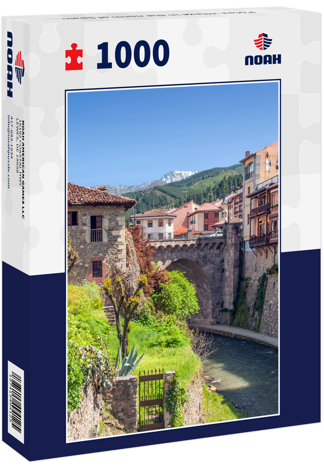Potes village in the north of Spain