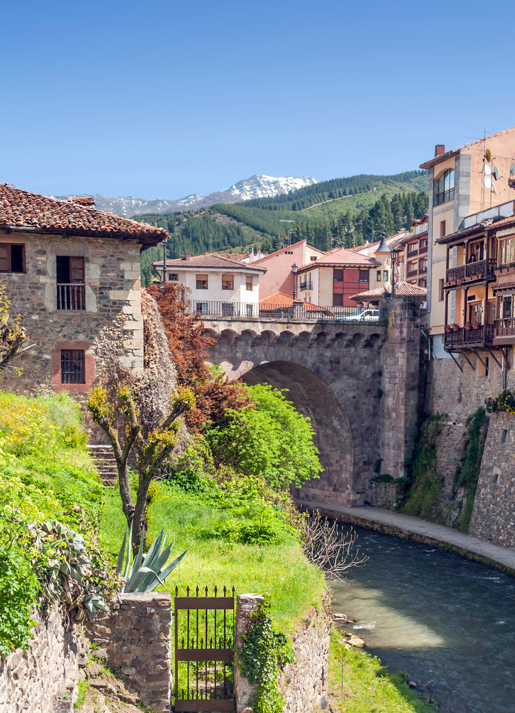 Potes village in the north of Spain