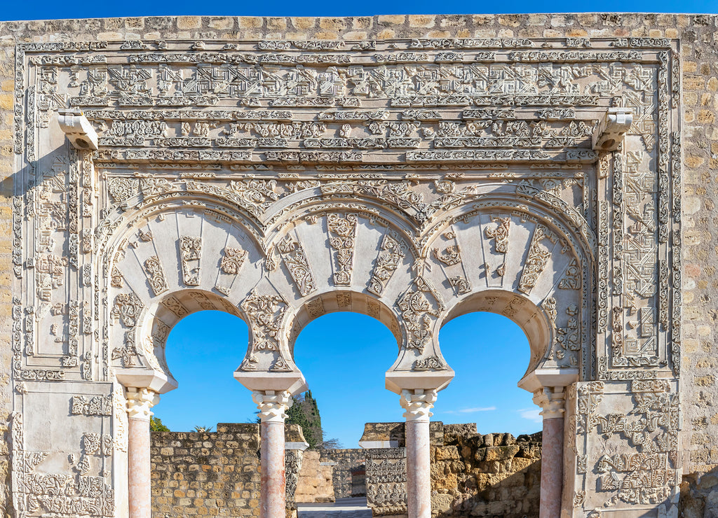 Ruins of Medina Azahara in Cordoba, Spain