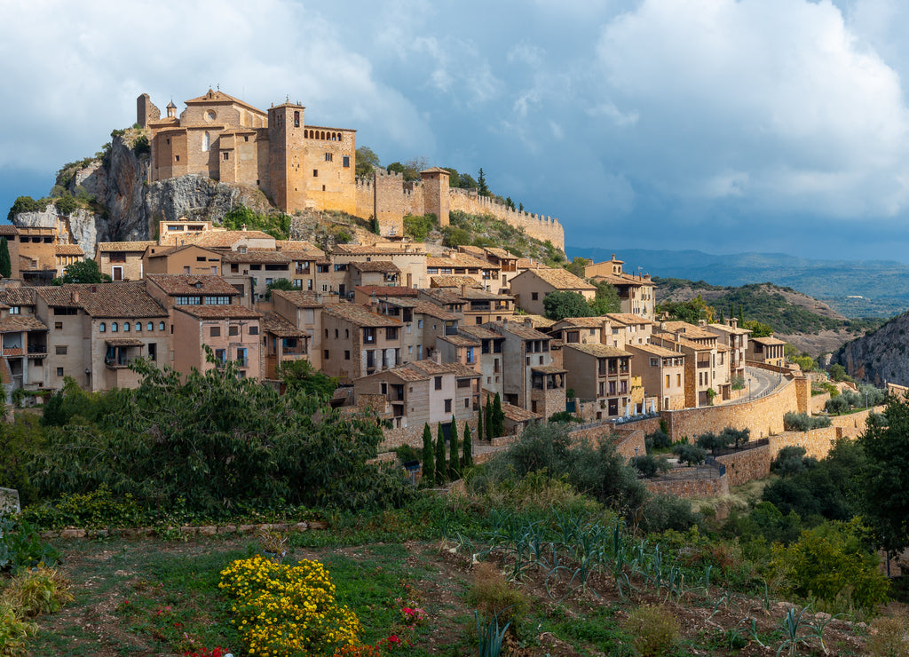 Alquezar, medieval village in Huesca province, Spain