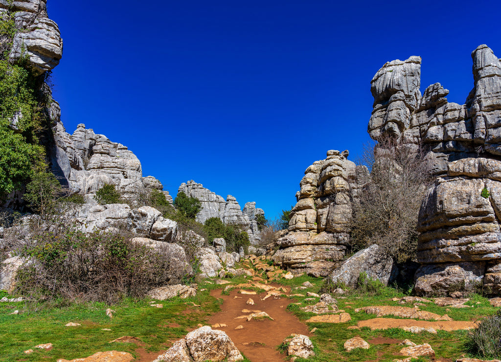El Torcal de Antequera, Andalusia, Spain, near Antequera, province Malaga